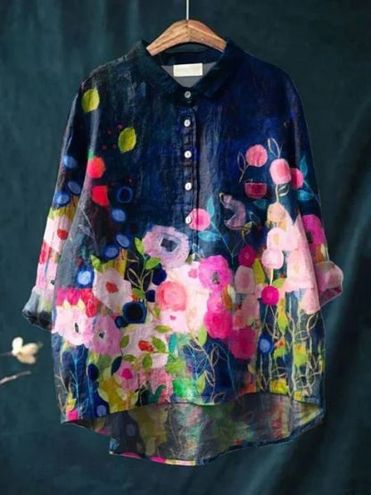 Lila™ Floral Print Blouse