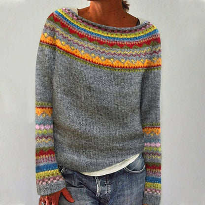 Handgemachter Strickpullover