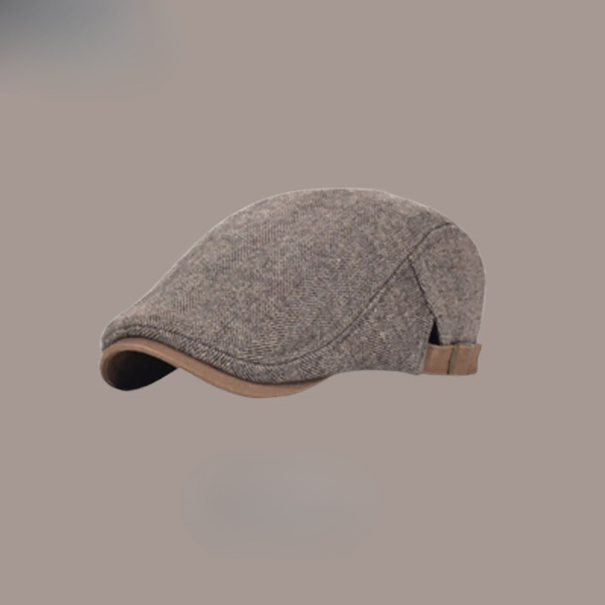 Adjustable Wool Duckbill Beret