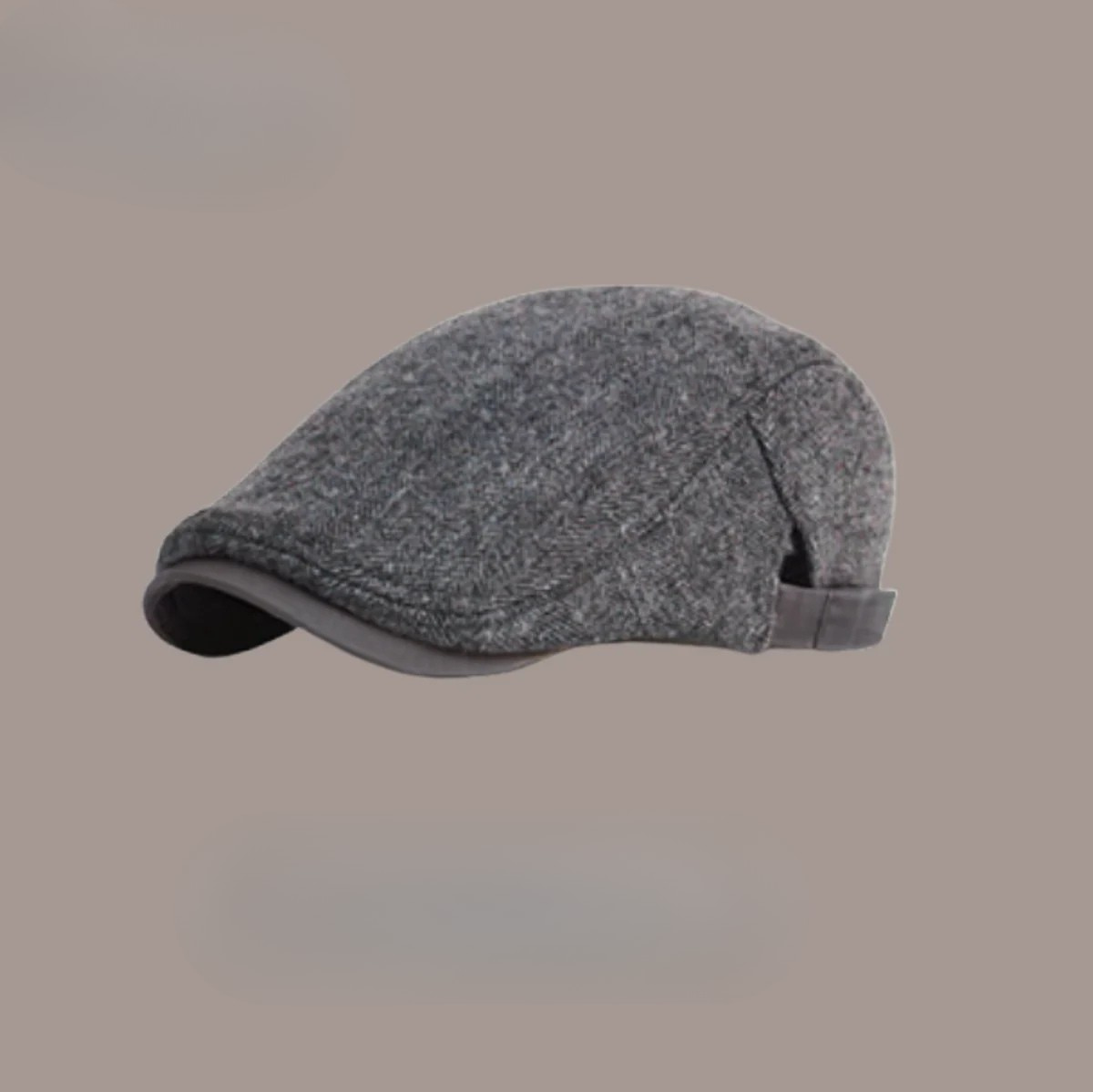 Adjustable Wool Duckbill Beret