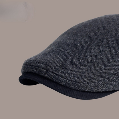 Adjustable Wool Duckbill Beret