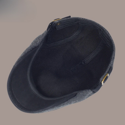 Adjustable Wool Duckbill Beret