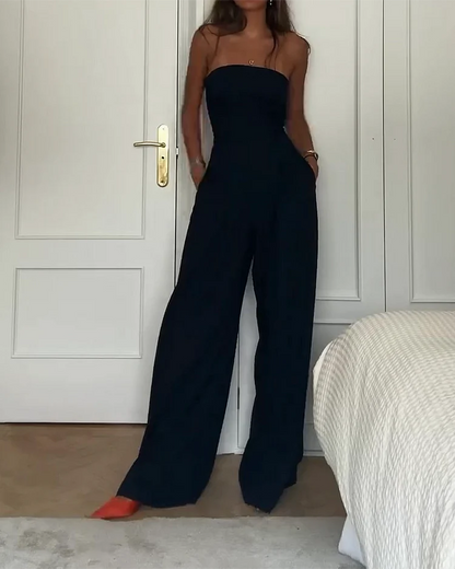 Eleganter Off-Shoulder-Jumpsuit