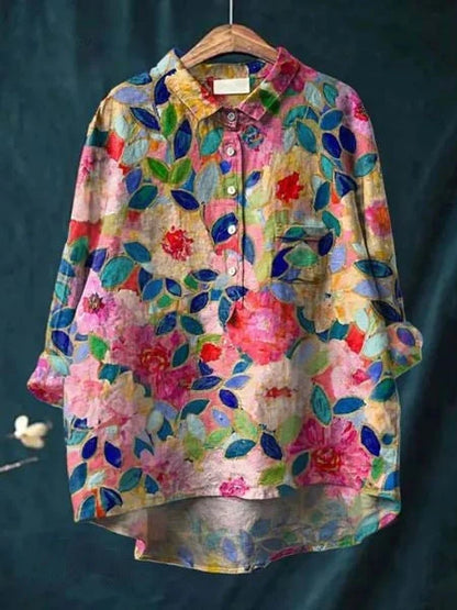 Lila™ Floral Print Blouse