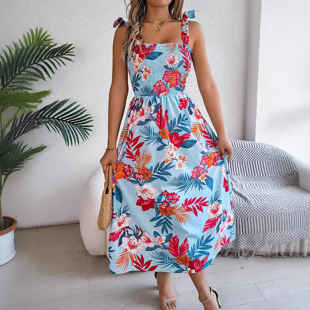 Robe Longue Florale Élégante