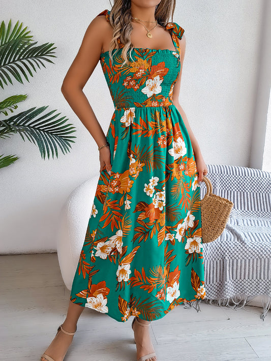 Robe Longue Florale Élégante