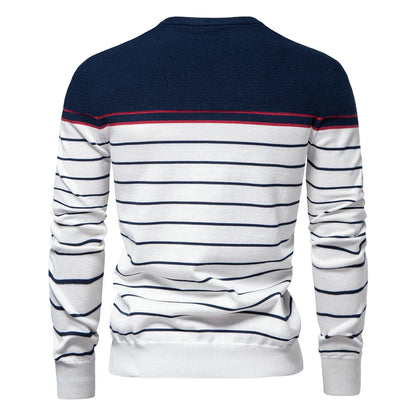 Lennox™ | Men's Sweater with Stripe Design