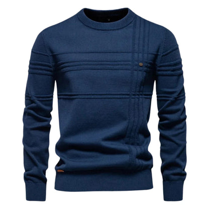 Lennox™ | Herrenpullover mit Karomuster