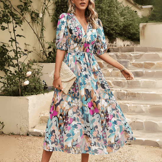 Boeket Bohème | Elegante Bloemenjurk