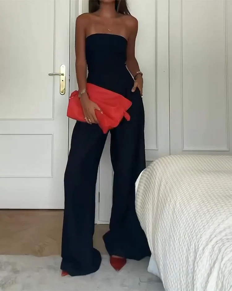 Elegant Off-Shoulder Jumpsuit