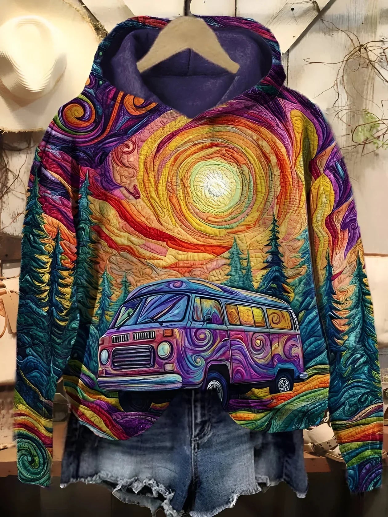 Mariska - Retro Roadtrip Kapuzenpullover